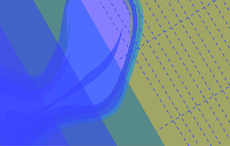 abstract background with blue and yellow lines, vector illustration, EPS10のイラスト素材