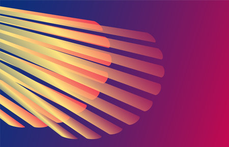 Abstract background with rays. Vector illustration. Eps 10. Color gradient.のイラスト素材