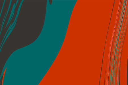 Abstract background with waves and lines. Vector illustration for your design.のイラスト素材