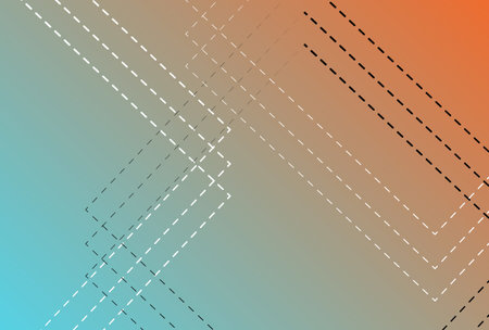Abstract background with lines and dots. Vector illustration. Eps 10.のイラスト素材