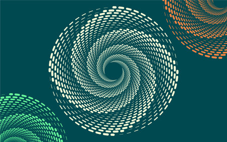 Abstract background with halftone dots. Vector illustration. Halftone effect.のイラスト素材