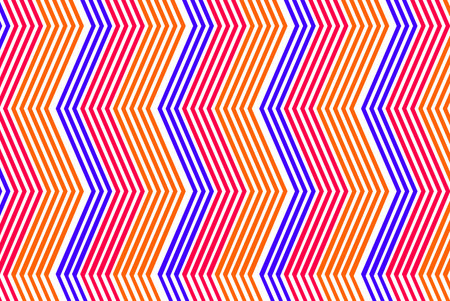 Seamless pattern with colorful zigzag stripes. Vector illustration.