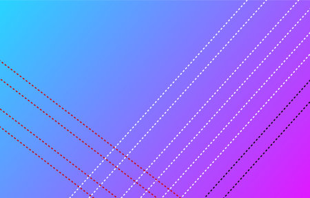 abstract background with dots and lines in blue, purple and yellow colors