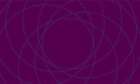 Abstract background with circles and lines. Vector illustration for your design.のイラスト素材