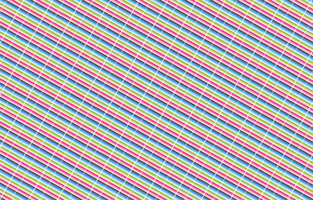 Seamless pattern of multicolored stripes. Vector illustration.