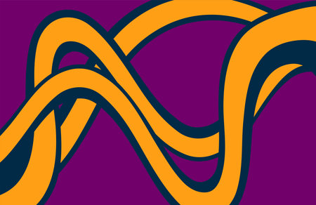 Abstract geometric background features vibrant colors backdrop background for banner, poster, ads, covering and wallpaper designのイラスト素材