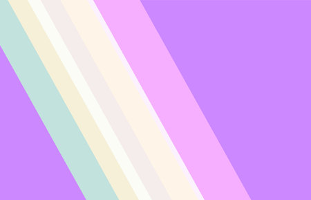 Abstract background with diagonal stripes in pastel colors. Vector illustration.のイラスト素材
