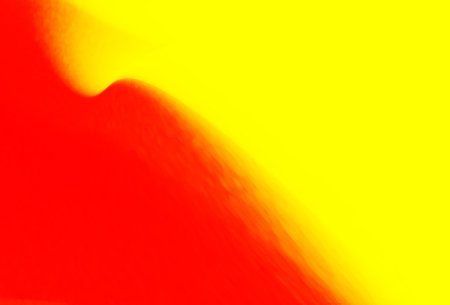 Abstract red and yellow background with copy space for text or image.