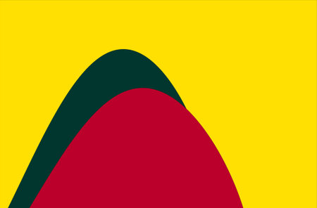 abstract red and yellow background, vector illustration, eps10のイラスト素材