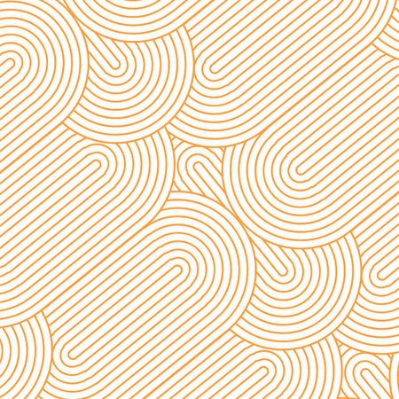 Seamless pattern with wavy lines. Modern stylish texture.