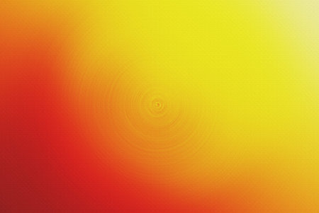 Abstract image with a dynamic blend of warm colors, predominantly red and orange. The fluid lines and soft gradients create a smooth transition across the composition,の写真素材
