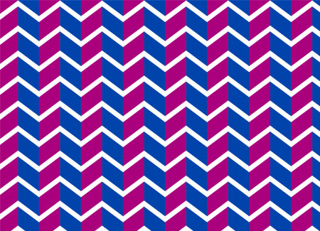 Seamless pattern with zigzag stripes. Vector illustration.