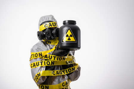Fight against biological catastrophe. Radiation and chemical poisoningの写真素材