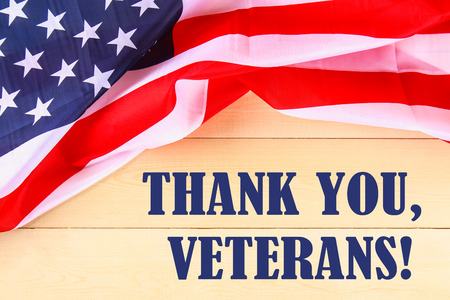 USA Memorial Day concept with calendar and red remembrance poppy on American stars and stripes flagの写真素材