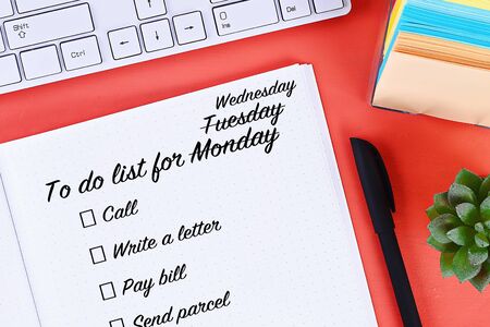 Procrastination, laziness. Putting things off until tomorrow, later. To-do list for today postponed...