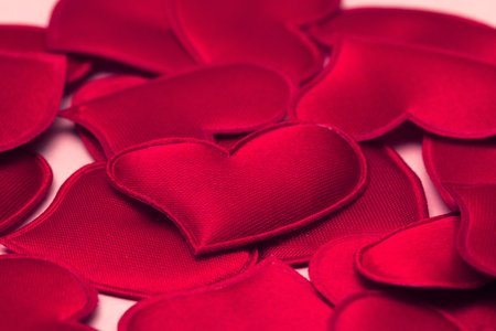 Valentines day background hearts. lots little scattered hearts.