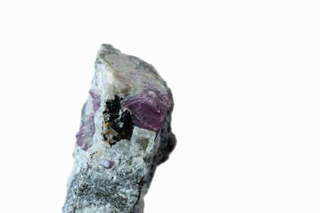 A nice closeup of  isolated rubyの写真素材