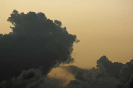 wonderful sky with beautiful clouds nice colors
