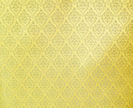 Floral wallpaper pattern light yellow abstract background texture interior.