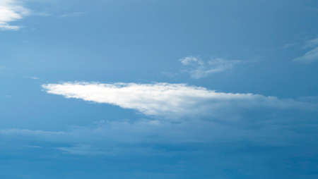 The vast blue sky and clouds sky