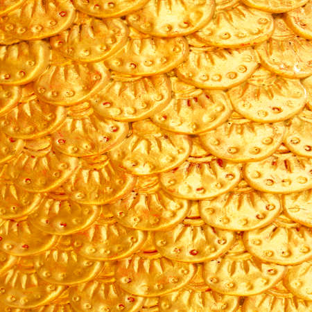 Stucco dragon scalesの写真素材