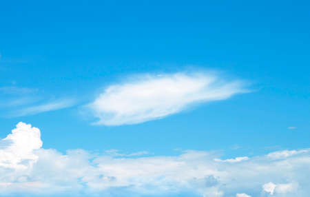 The vast blue sky and clouds sky