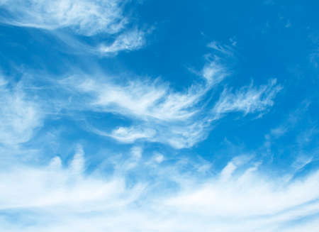 The vast blue sky and clouds sky