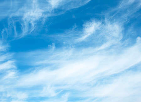 The vast blue sky and clouds sky