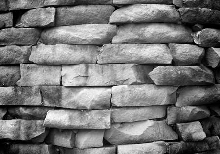 stone wallの写真素材