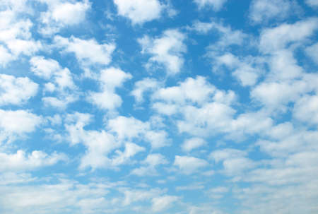 The vast blue sky and clouds sky