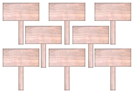 Wood Signsの写真素材