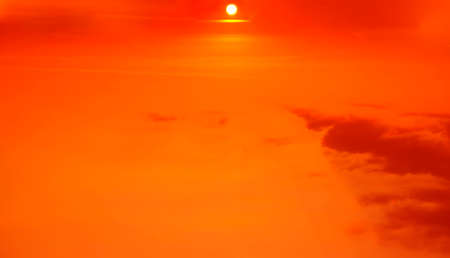 sky Redの写真素材