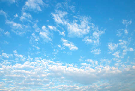 Sky  clouds background, sun
