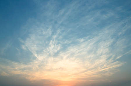 Sky  clouds background, The vast sky, sun