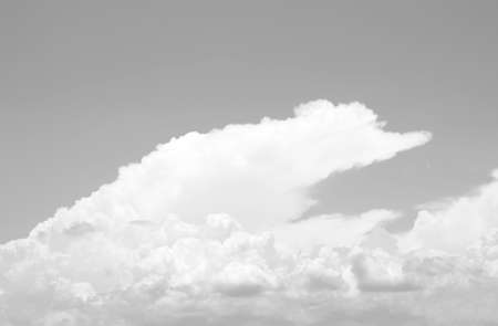 White cloudの写真素材