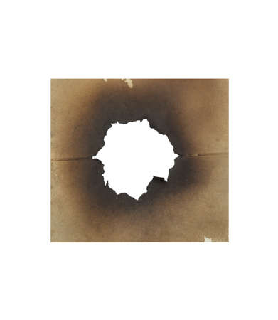 Paper is on fireの写真素材