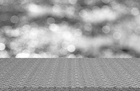 Tablecloths and natural bokehの写真素材