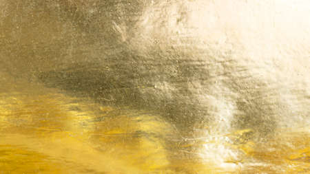 Gold background or texture and gradients shadowの写真素材