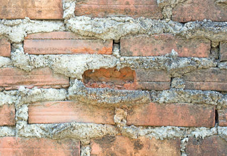 Old wallの写真素材