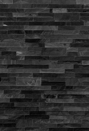 Stone wall blackの写真素材