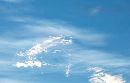 blue sky with white clouds