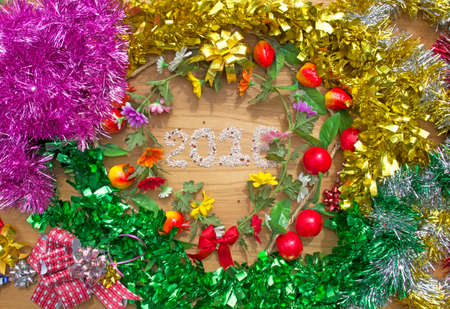 2018 abstract backgroundの写真素材