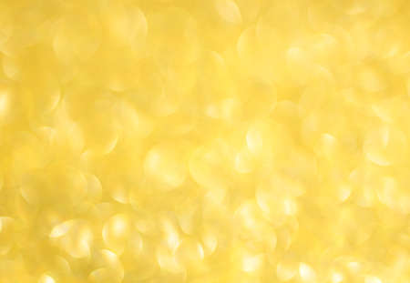 Golden bokeh backgroundの写真素材