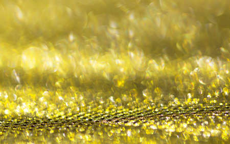 Golden bokeh backgroundの写真素材