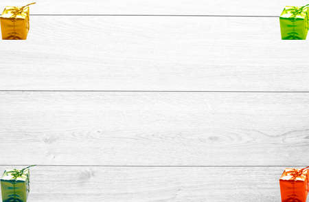 Wooden Christmas Decorationの写真素材