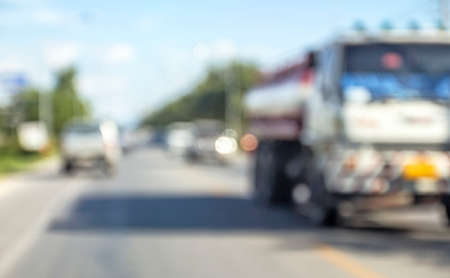 Car industry blurred bokehの写真素材