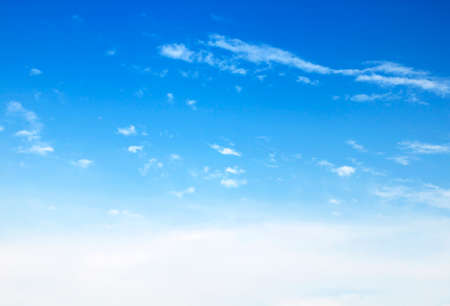 blue sky clouds backgroundの写真素材