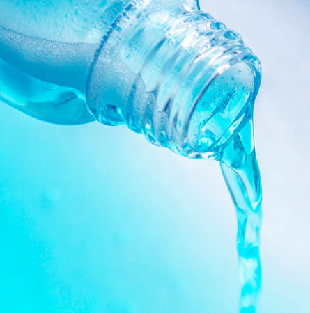 Blue water background