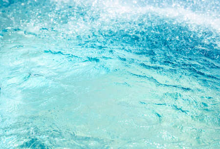 The surface of the water blurred bokeh.の写真素材