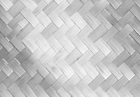 close up woven bamboo patternの写真素材